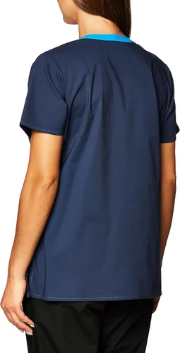 Miniatura 3 de Wink 'Wonderflex' paciencia 'cuello curvado parte superior' parte superior de uniforme