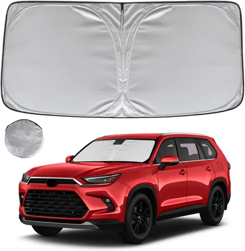 Miniatura 70 de KAYZT Parasol para parabrisas para Honda Civic 2022-2025 11.ª generación, parasol plegable para ventana delantera, accesorios de ajuste personalizado
