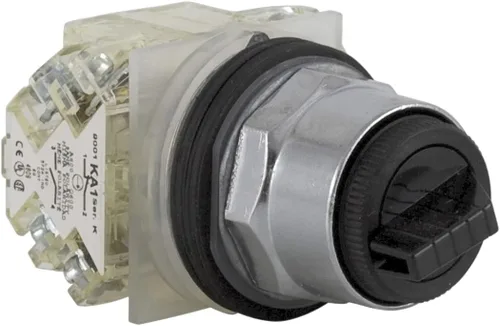 Miniatura 3 de Schneider Electric Bloque de contacto para maquinaria industrial, se adapta a recortes de 1.181 in de diámetro, retorno de resorte, 1NO y 1NC