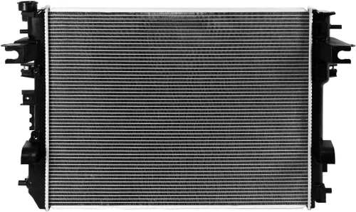 Miniatura 5 de DNA Motoring CU13129 Refrigeración del motor del radiador de aluminio de 1 fila compatible con modelos 09-18 Ram 1500/2500/3500 AT, 55056858AC