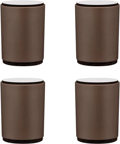 Miniatura 11 de Piernas autoadhesivas cuadradas/redondas para muebles, patas de mesa de café de 1.969 in de alto, cojín de patas de sofá silencioso, patas