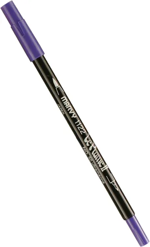 Miniatura 85 de Uchida 1122-C-3 Marvy Extra Fine Tip Le Plume II Rotulador de doble punta, azul