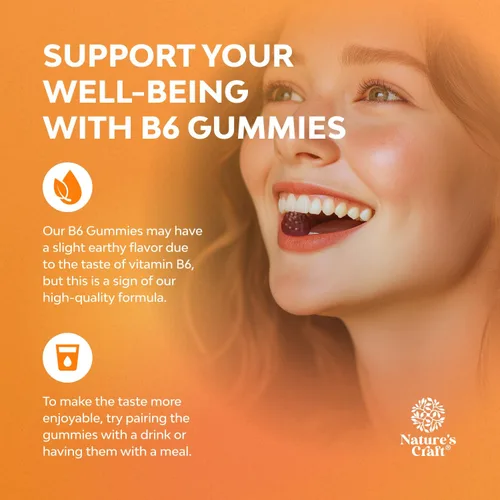 Miniatura 4 de Potentes gomitas de vitamina B6 para adultos, potentes suplementos de complejo de vitamina B para hombres y mujeres para apoyar el sistema nervioso