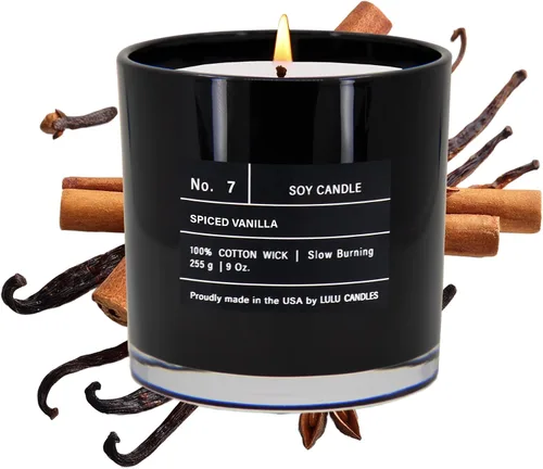 Miniatura 51 de Lulu Candles Sweet Pea, Jasmine & Apple Vela perfumada en tarro de soja de lujo Vertida a mano en los Estados Unidos Altamente perfumada