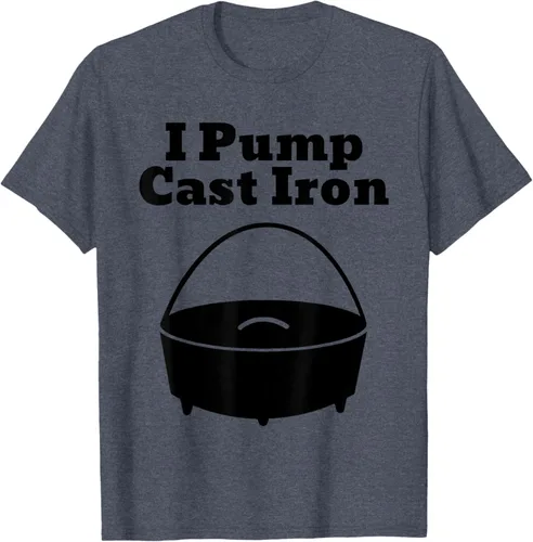 Miniatura 94 de I Pump - Camiseta de hierro fundido para cocinar al horno holandés
