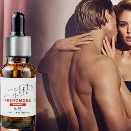 Miniatura 5 de Okian Colonia de almizcle natural para hombre, feromonas infundidas para atraer mujeres, madera terrosa y dulce, gotero de 0.3 fl oz