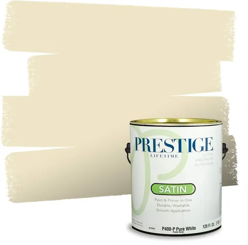 Miniatura 31 de PRESTIGE Paints Exterior Paint and Primer In One, 1-Gallon, Satin, Comparable Match of Benjamin Moore* Royal Linen* 931BM-PCM