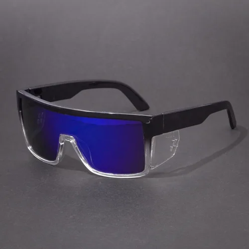 Miniatura 7 de Gafas de sol polarizadas de seguridad UV400 con certificación ANSI Z87.1 Espejo azul claro