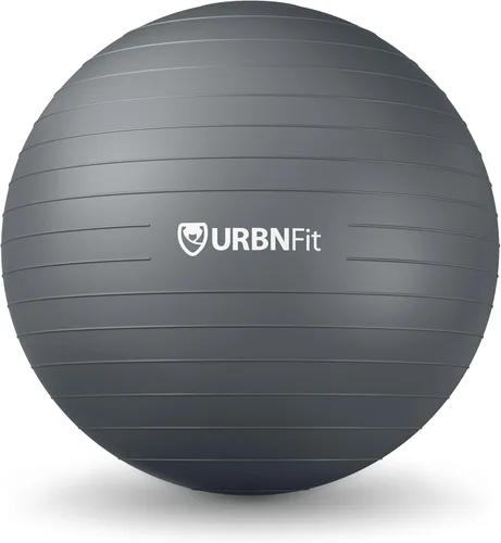 Miniatura 17 de URBNFit - Pelota de ejercicio, entrenamiento y yoga en varios tamaños, pelota para embarazo y estabilidad, antiestallido, incluye bomba de inflado