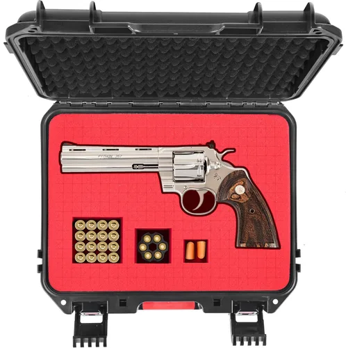 Miniatura 9 de Kinghardcase Estuche para Armas para Pistolas Aprobado por la TSA Estuche de Viaje para Armas de Fuego Estuche Duro para Pistola Glock Estuche