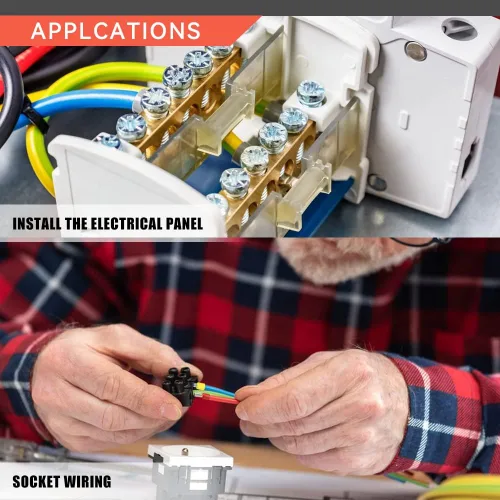 Miniatura 5 de HKS Herramienta de Engaste para Manguitos, Terminales de Virola y Extremo de Cable de Pin - Engastadoras de Cables con Trinquete - AWG 3-1/0