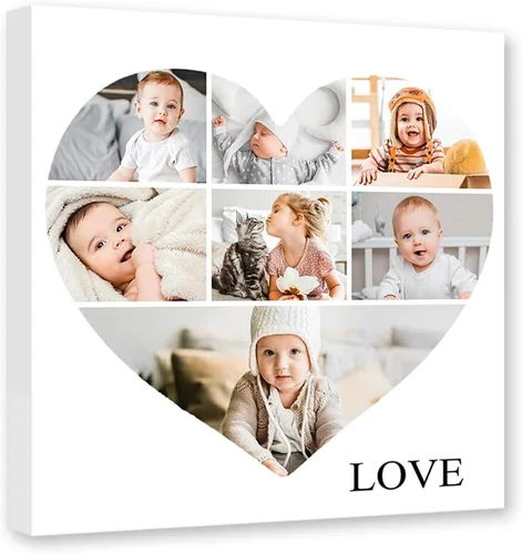 Miniatura 13 de CXHOSTENT Impresiones en lienzo personalizadas con tus fotos, imágenes de lienzo personalizadas, lienzo personalizado, arte de pared, marco