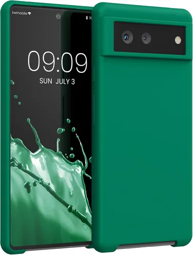 Miniatura 241 de kwmobile Funda Compatible con Google Pixel 6 Pro - Funda de Teléfono de Silicona TPU con Acabado Suave - Azul Caribe