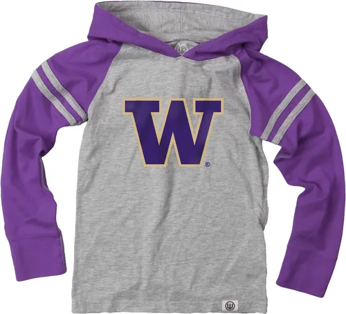 Miniatura 17 de Wes and Willy - Sudadera con capucha de manga larga para niños de universidad con rayas
