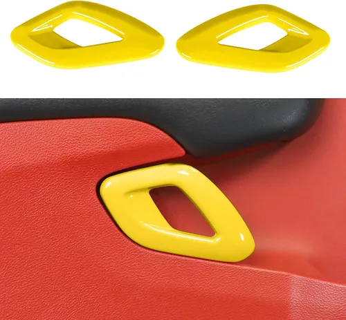 Miniatura 8 de Voodonala Para Dodge Challenger 2015-2023 - Cubierta interior de la manija de la puerta del auto, accesorios para Dodge Challenger 2015-2023