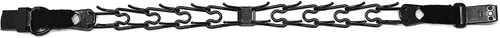 Miniatura 3 de Herm Sprenger Collar negro de acero inoxidable con hebilla para perros, 0.126 in grande