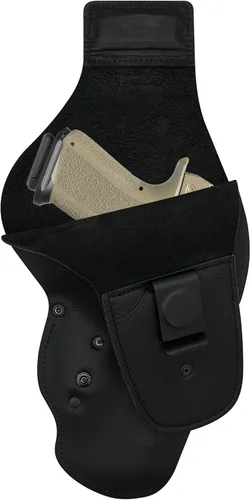 Miniatura 24 de Urban Carry LockLeather Funda G3 Holster - Diseño híbrido de cuero/polímero para ocultación óptima Disponible en tamaños Cadete, Trooper, Teniente