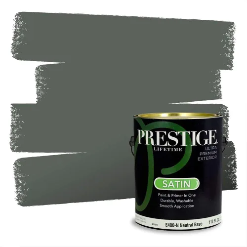 Miniatura 1255 de Prestige Paints - pintura de exterior y pintura de imprimación en una, E100-T-6006-10AVP