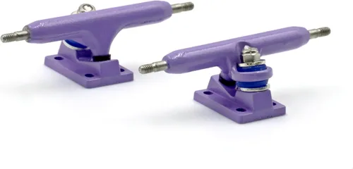 Miniatura 26 de A1 Pro Fingerboard Trucks 36 mm 34 mm 32 mm con nueva base y copa de pivote (32 mm Azul bebé)