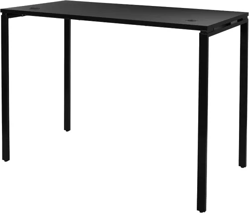 Miniatura 6 de OSP Home Furnishings Prado - Escritorio para oficina en casa, 60 pulgadas de ancho x 42 pulgadas de alto, color negro