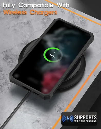 Miniatura 5 de Poetic Neon Series - Funda diseñada para Samsung Galaxy S22 Plus 5G de 6.6 pulgadas, doble capa, resistente, resistente, ligera, delgada, a prueba
