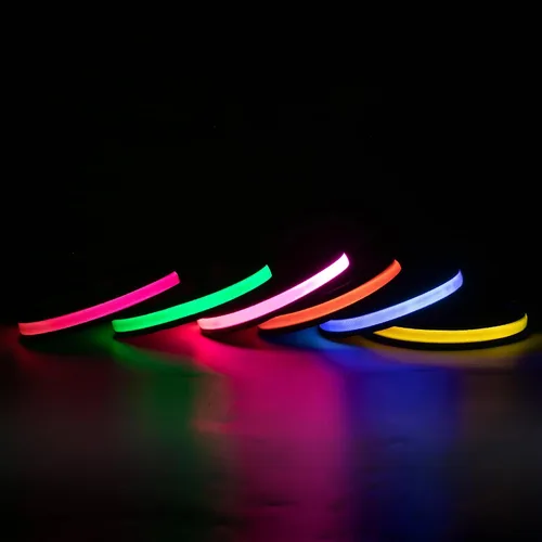Miniatura 7 de Collares de perro iluminados recargables, collar de perro que brilla en la oscuridad, impermeable, collares de perro con luces LED intermitentes