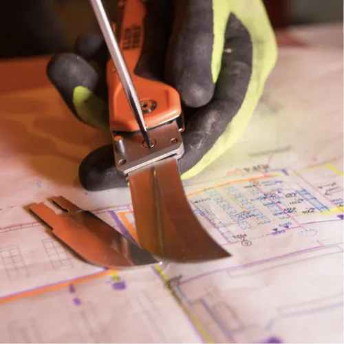Miniatura 4 de Cuchillas de repuesto para cuchillo plegable Klein Tools No. 44218, paquete de 3