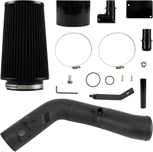 Miniatura 9 de PHILTOP Kit de entrada de aire frío de 3.7" Sistema compatible con Ford F250/F350/F450/F550 Super Duty 2003 2004 2005 2006 2007 V8 6.0L, Excursion