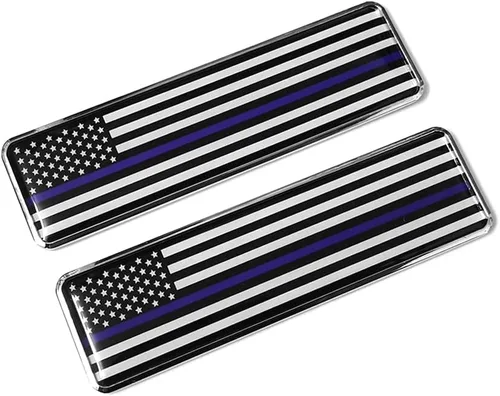 Miniatura 7 de PTDecals Un par de calcomanías de emblema de arco iris 3D de metal Pride Decals Universal Auto Hogar Oficina Insignia Adhesivo Decal 104.5 * 30mm