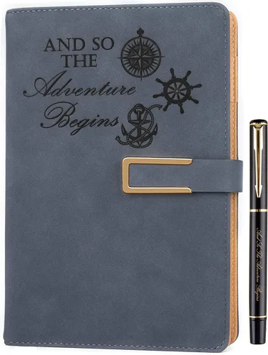 Miniatura 16 de Fanery sue Tree of Life - Diario de escritura recargable para mujeres y hombres, cuaderno de tapa dura de piel sintética, A5, rayado universitario