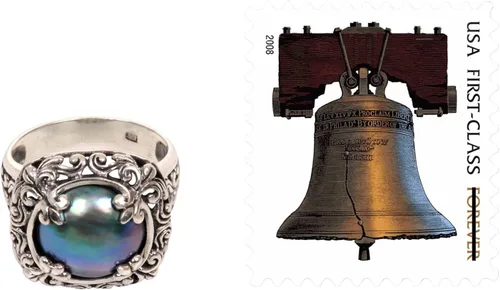 Miniatura 4 de NOVICA Anillo de cóctel artesanal hecho a mano con perlas de agua dulce cultivadas Mabe de plata de ley 925 con motivo floral azul Indonesia piedra