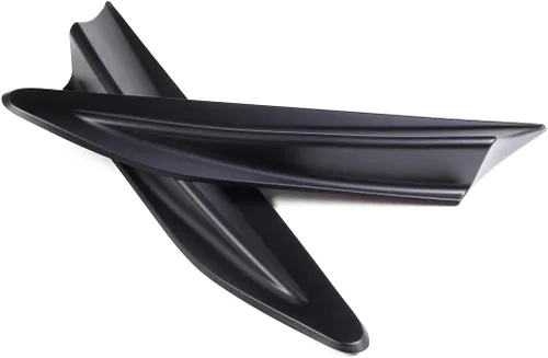Miniatura 7 de Cubierta de salida de ventilación de aire ABS cromada para Subaru BRZ Toyota 86 2013-2021 Accesorios Juego de 2 piezas (negro mate)