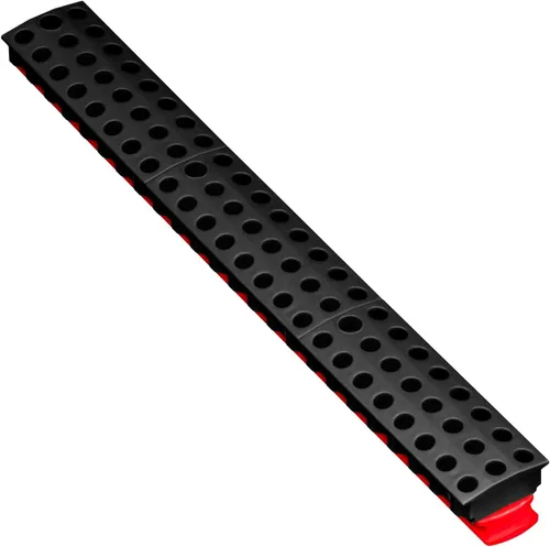 Miniatura 12 de Ernst Manufacturing Barra de 60 brocas para herramientas con base magnética, almacenamiento y organizador de brocas hexagonales de 1/4 pulgadas