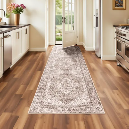 Miniatura 36 de Lofus 8x10 Alfombras de área para sala de estar, alfombra de área lavable, alfombras para dormitorio, cocina, alfombra vintage boho, alfombra suave