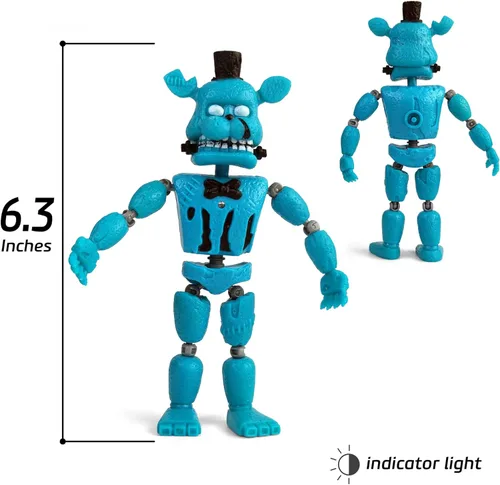 Miniatura 7 de Toysvill Inspirado en el juego Five Nights FNAF Colección Piratas Juego de 5 figuras de acción de Freddi