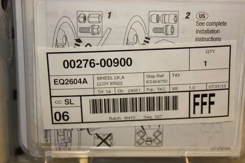Miniatura 9 de Candado de llave Toyota, cromado, acero, 00276-00900
