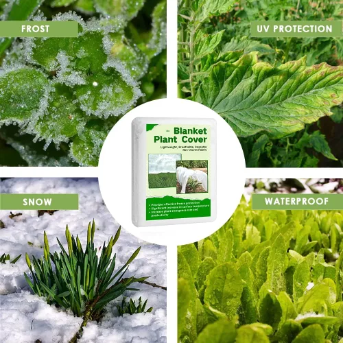 Miniatura 6 de Cubierta de Protección contra Heladas para Plantas, Manta de Jardín de Invierno de Tela Anti-Heladas de 5x60 pies, Cubierta Flotante de Hilera