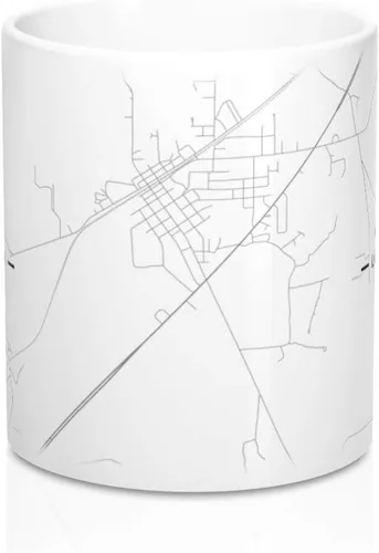 Miniatura 2 de Olla, Louisiana LA Map Mug (11 oz)