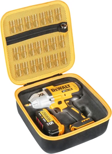 Miniatura 7 de khanka Funda de transporte rígida de repuesto para llave de impacto DEWALT 20V MAX XR sin escobillas de alto par DCF899HB/DCF899B, solo funda
