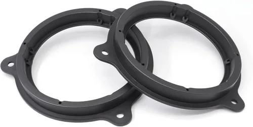 Miniatura 6 de Anillo de soporte de adaptador de altavoz de plástico negro de 6.5 pulgadas para Nissan / Infiniti
