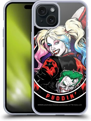 Miniatura 56 de Head Case Designs Funda de gel suave con licencia oficial de Batman DC Comics Love Hate Joker Harley Quinn Graphics [protección de grado militar]