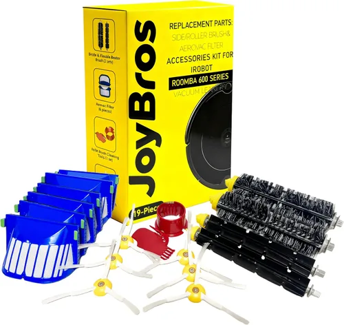 Miniatura 2 de Piezas de repuesto Accesorios compatibles para iRobot Roomba 675 670 665 690 692 694 671 677 650 655 614 Lateral Rodillo Principal Cepillo Filtro
