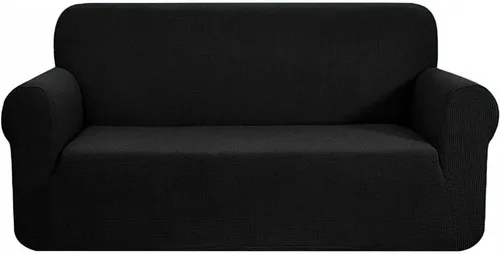 Miniatura 10 de Home Must Haves Beige 2-Piece Set Slipcover Sofa & Loveseat Cover Protector 4-Way Stretch Elastic