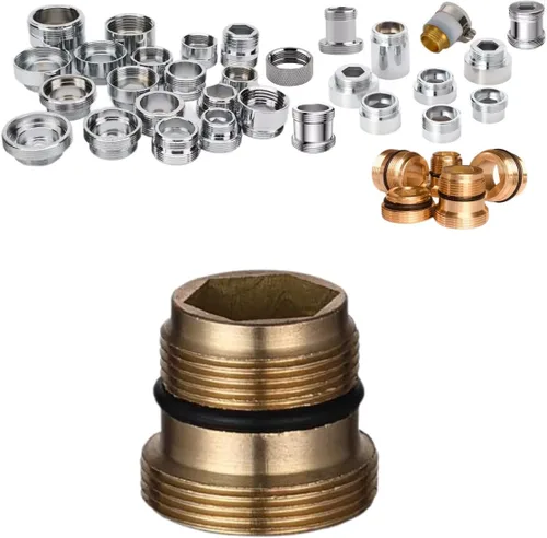 Miniatura 8 de Adaptador de grifo, accesorio de manguera de fregadero para grifo, grifo de extensión adecuado para conectar fregadero, cocina, baño, grifo
