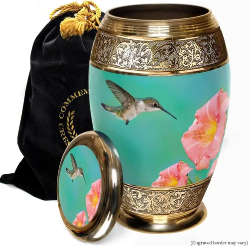 Miniatura 46 de Urnas de Cremación Conmemorativas para Cenizas Humanas Adultas Femeninas - Urnas Personalizadas y Decorativas para Mujeres - Urnas Bellamente Hechas