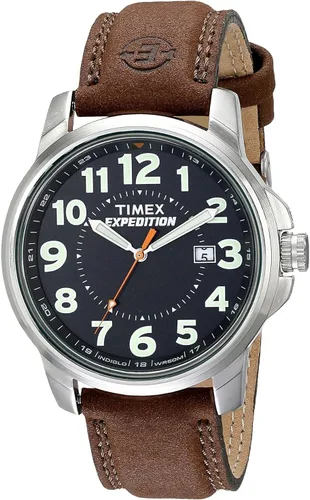 Miniatura 9 de Timex Expedition Metal Field 40mm Men’s Analog Watch Luminous Hands 24 Hour Time Quick Date Function Rugged Outdoor Watch 50M Water