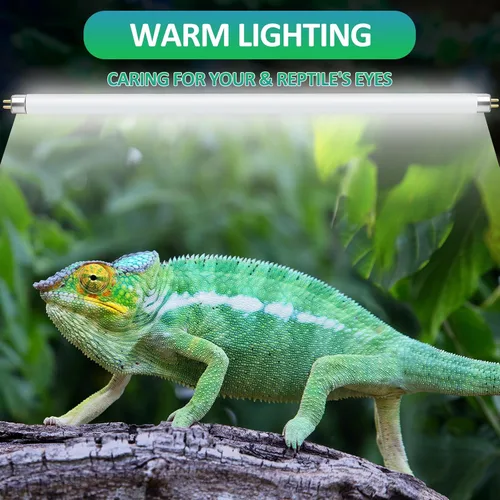 Miniatura 3 de T8 UVB - Luz de reptil 15 W 5.0-2 unidades, bombilla UVA UVB para reptiles, tubo de lámpara UVB para reptiles para dragón barbudo