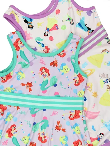 Miniatura 7 de Disney Vestido ultra suave de princesa para niñas pequeñas
