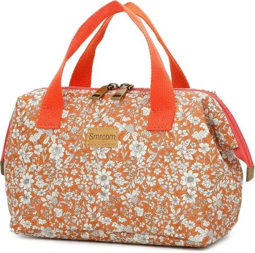 Miniatura 8 de Bolsa de maquillaje Smrcom Bolsa de cosméticos para mujeres y niñas Bolsa de maquillaje de viaje Bolsa de aseo con cremallera Bolsa organizadora