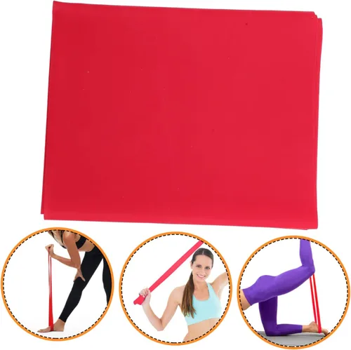 Miniatura 8 de LIOOBO Banda de resistencia TPE para yoga para estiramiento de cuerpo completo y entrenamiento de fuerza, banda de ejercicio portátil para hombros